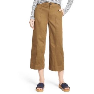 Madewell Langford Wide Leg Crop pants 32